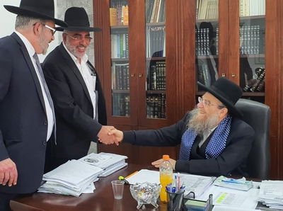 הרב עם ח"כ אשר, אתמול