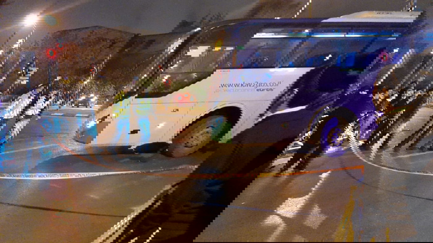 זירת התאונה