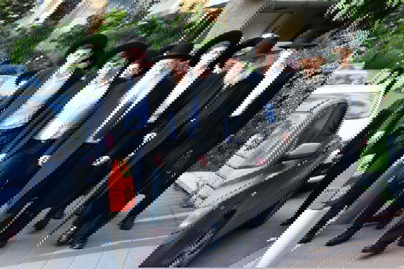 מסע הלוויה של האברך רבי יוסף פלמן זצ"ל