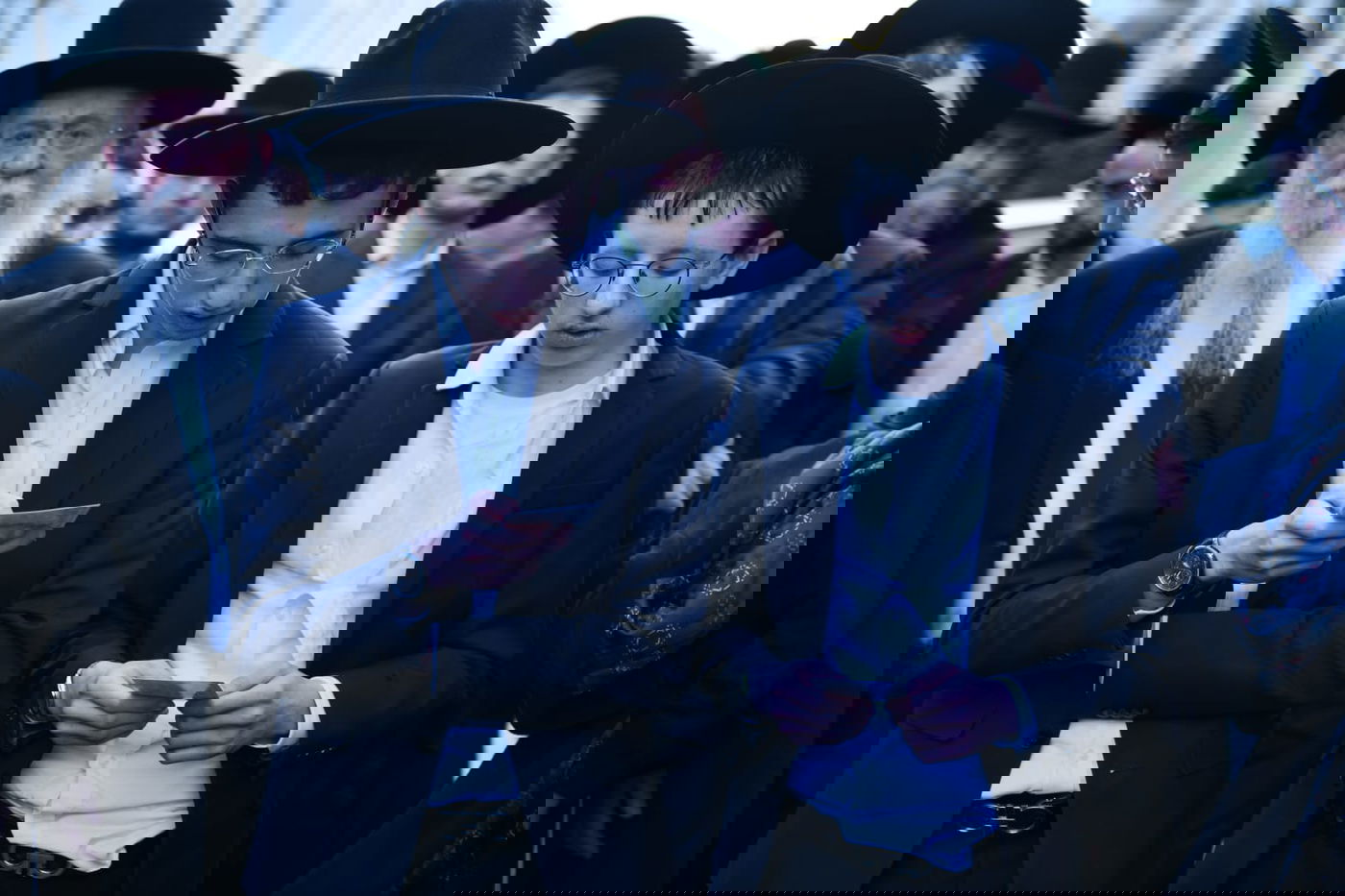 מסע הלוויה של האברך רבי יוסף פלמן זצ"ל