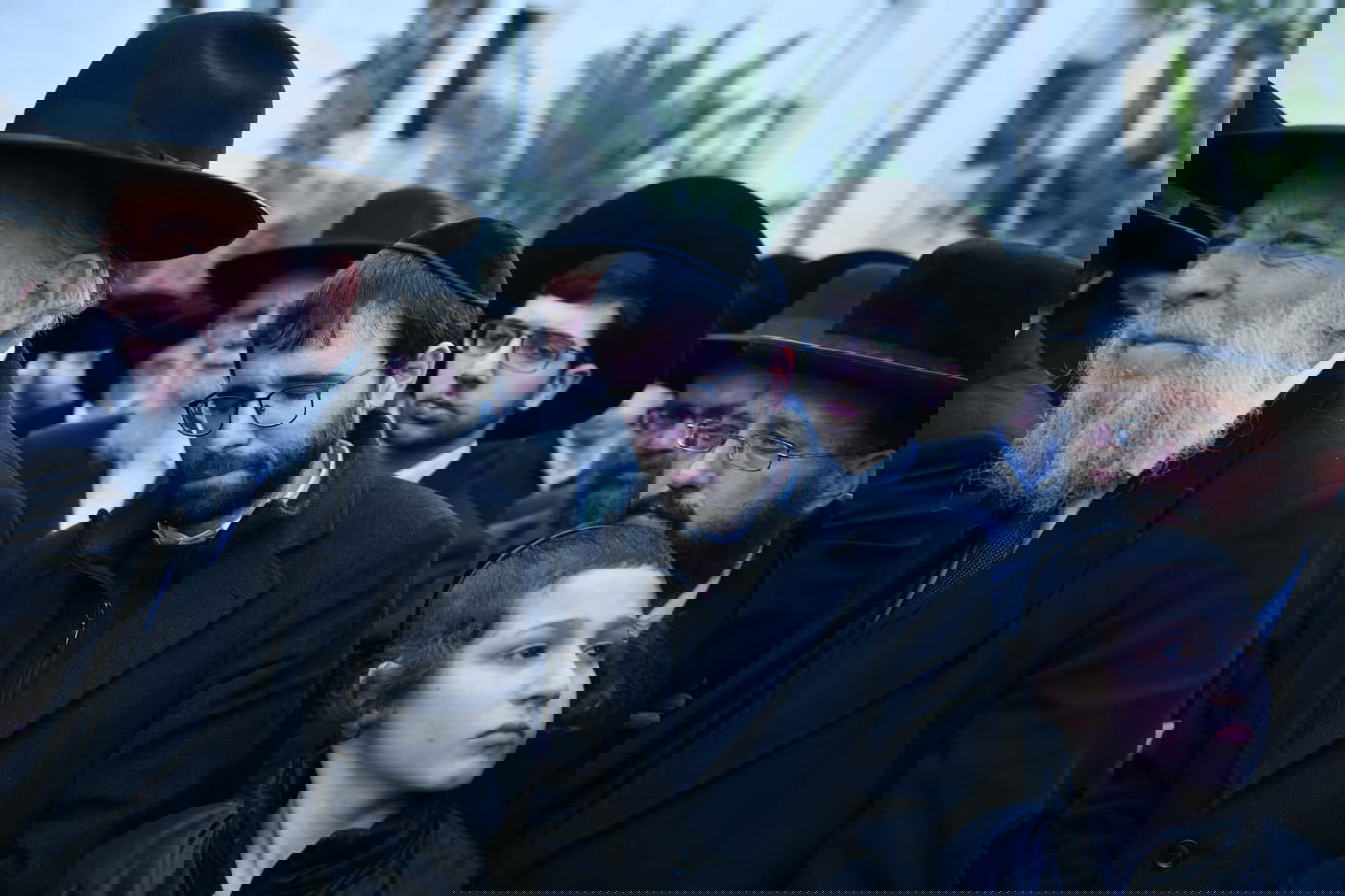 מסע הלוויה של האברך רבי יוסף פלמן זצ"ל