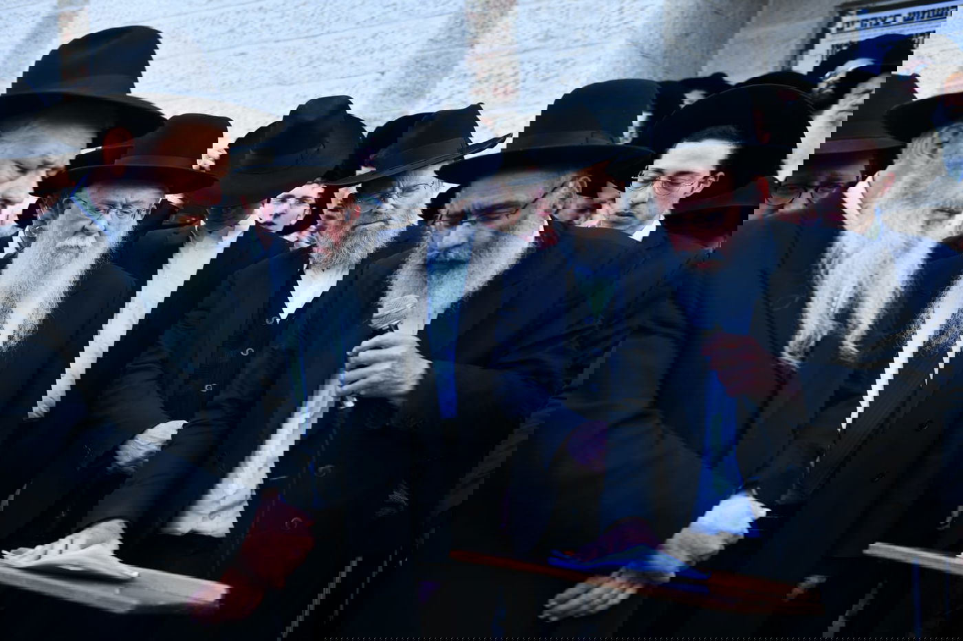 מסע הלוויה של האברך רבי יוסף פלמן זצ"ל