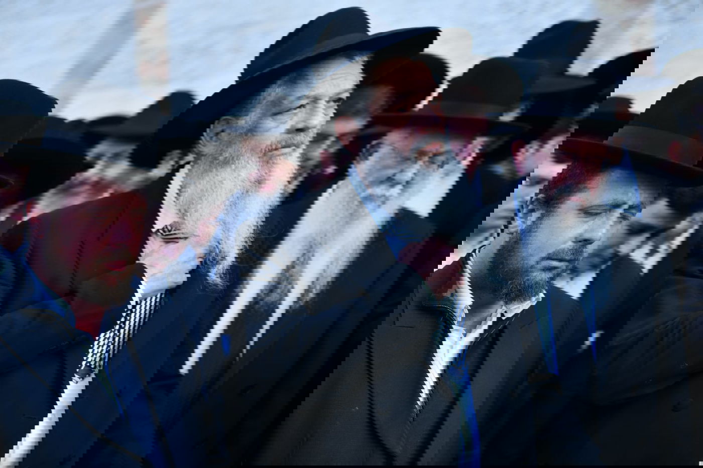 מסע הלוויה של האברך רבי יוסף פלמן זצ"ל