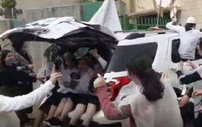 ראש חודש אדר: תלמידות הסמינר התחפשו ל'נחנחים'