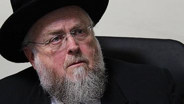 הגאון רבי אליהו שלזינגר  זכה באות "יקיר ירושלים"