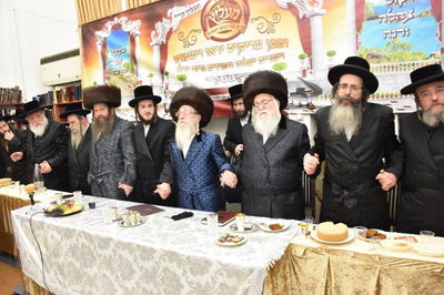 שמחת ה'תנאים' בחצרות מעליץ - האלמין - דעעש י"ם