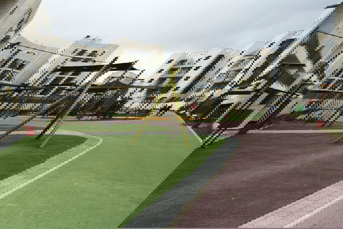 קרית יערים חנכה פארק חדש במעמד יו"ר קק"ל