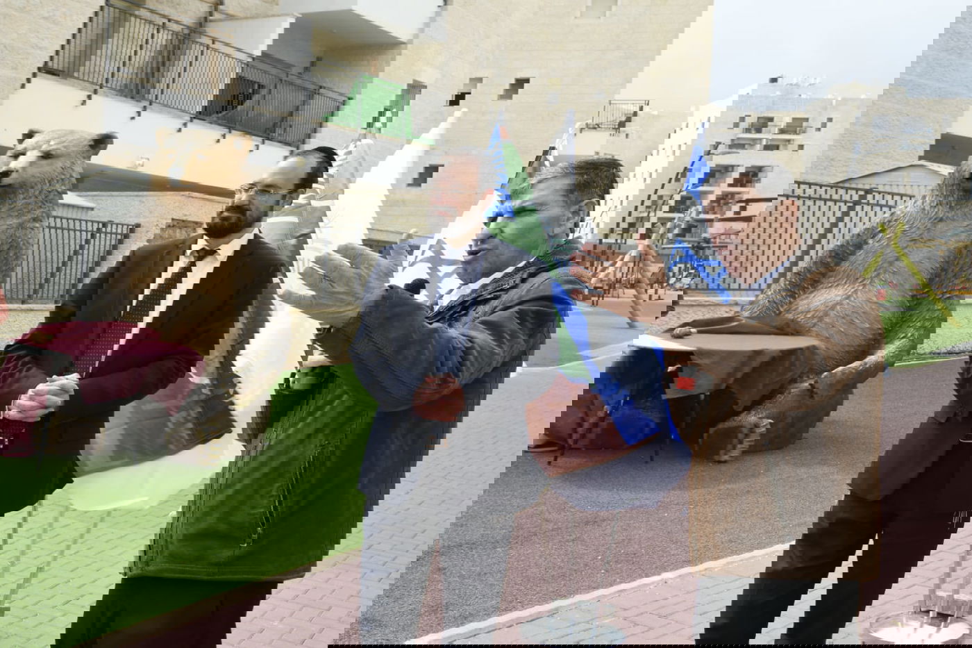 קרית יערים חנכה פארק חדש במעמד יו"ר קק"ל