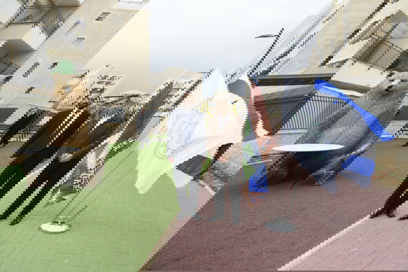 קרית יערים חנכה פארק חדש במעמד יו"ר קק"ל