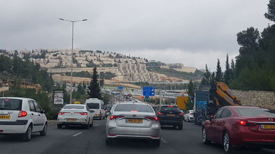 הפקקים הבוקר בשעה 11