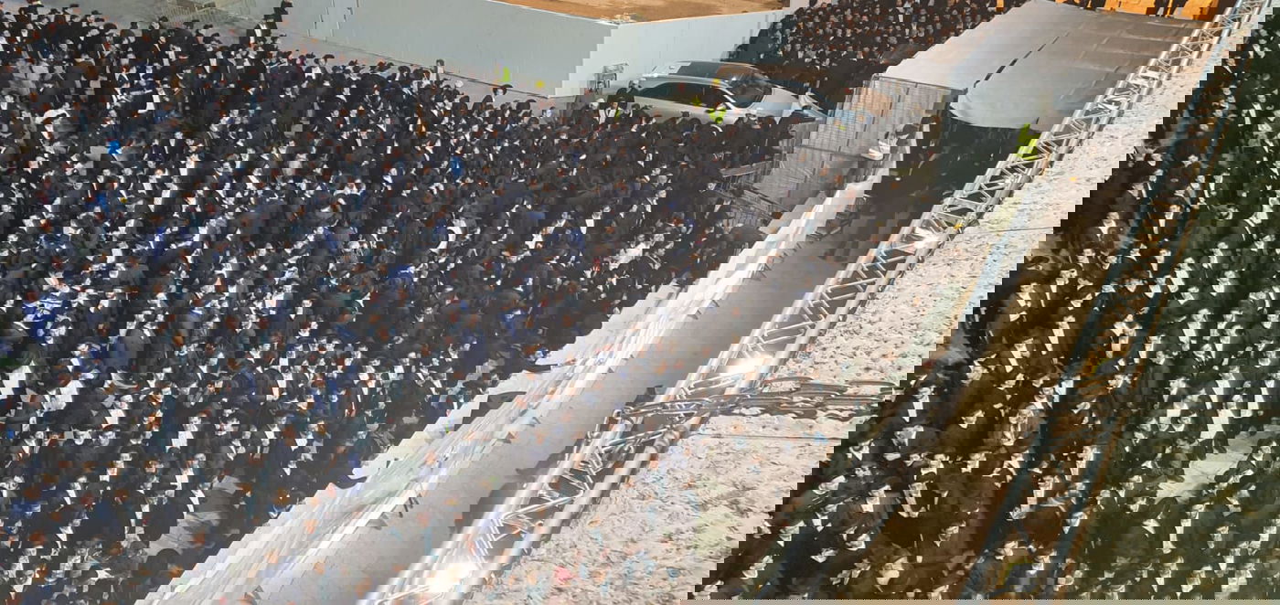 שידור חוזר: מעמד הרבבות בכותל, להצלחת יהדות התורה