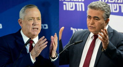 עמיר פרץ נגד גנץ: תפסיק את הירי בנגמ"ש