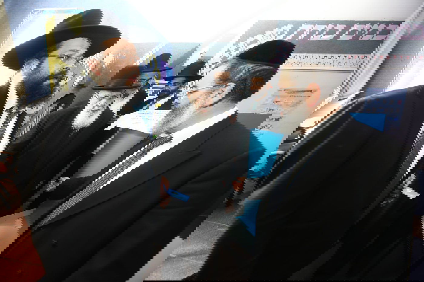 נשיא המועצת הצביע בקלפי ברובע היהודי