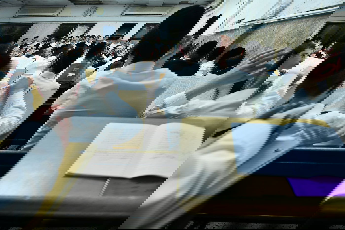 הגר"ג מסר שיעור והמריץ: "לקדש שם שמיים"