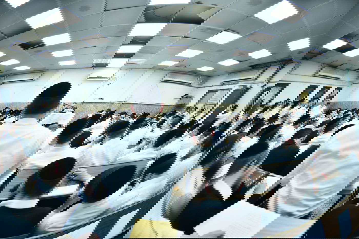 הגר"ג מסר שיעור והמריץ: "לקדש שם שמיים"