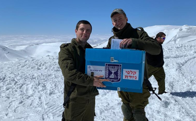 באמצע תרגיל - ובחרמון: לוחמי צה"ל הצביעו