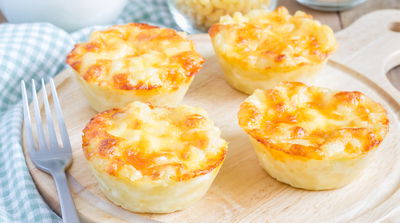 קטנים וממכרים: נגיסי מאק אנד צ'יז אישיים אפויים