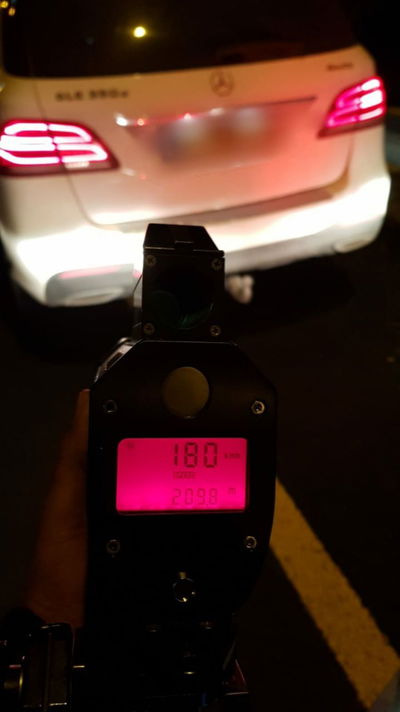 הנהג הצעיר נתפס נוהג פי 2 מהמותר בחוק