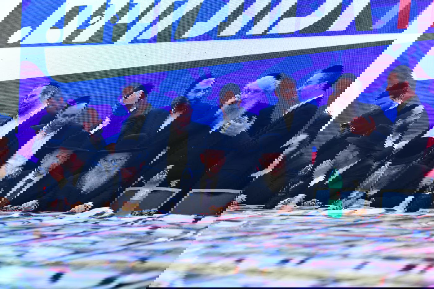 ב'יהדות התורה' חגגו • צפו בנאומי הח"כים