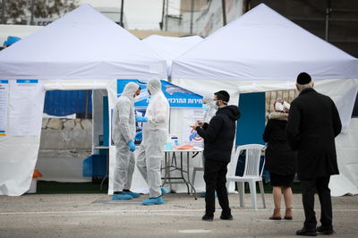 הצבעה בקלפי למבודדי קורונה