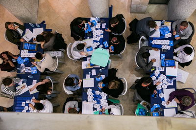 ספירת הקולות בכנסת, הלילה