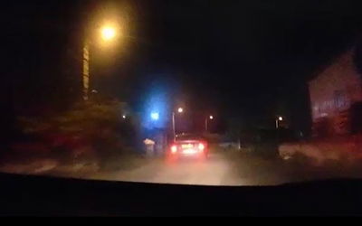 צפו: מרדף  משטרתי אחר נהג שלא הוציא רישיון