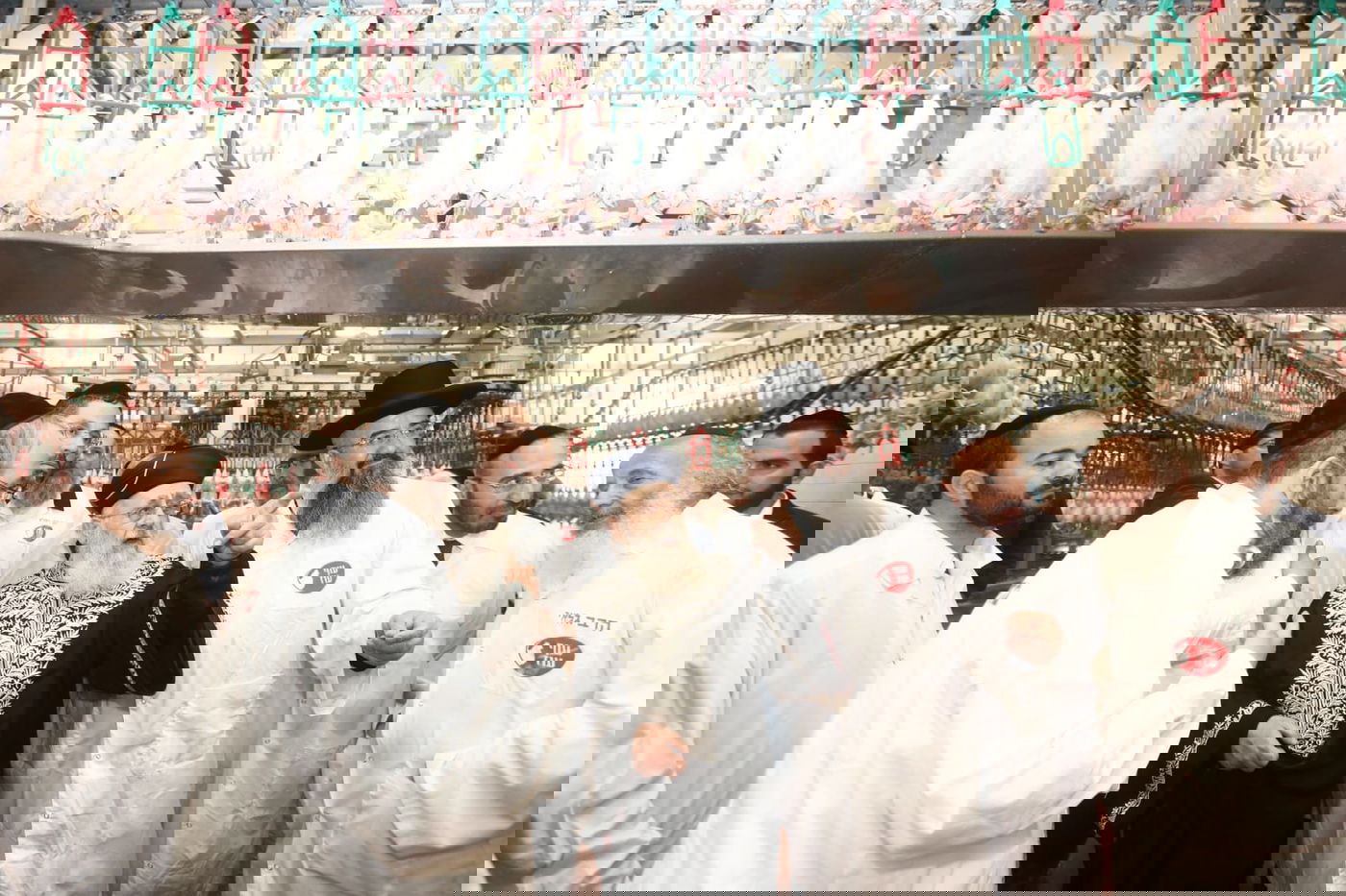 תיעוד: הביקור של הראשון לציון במשחטות