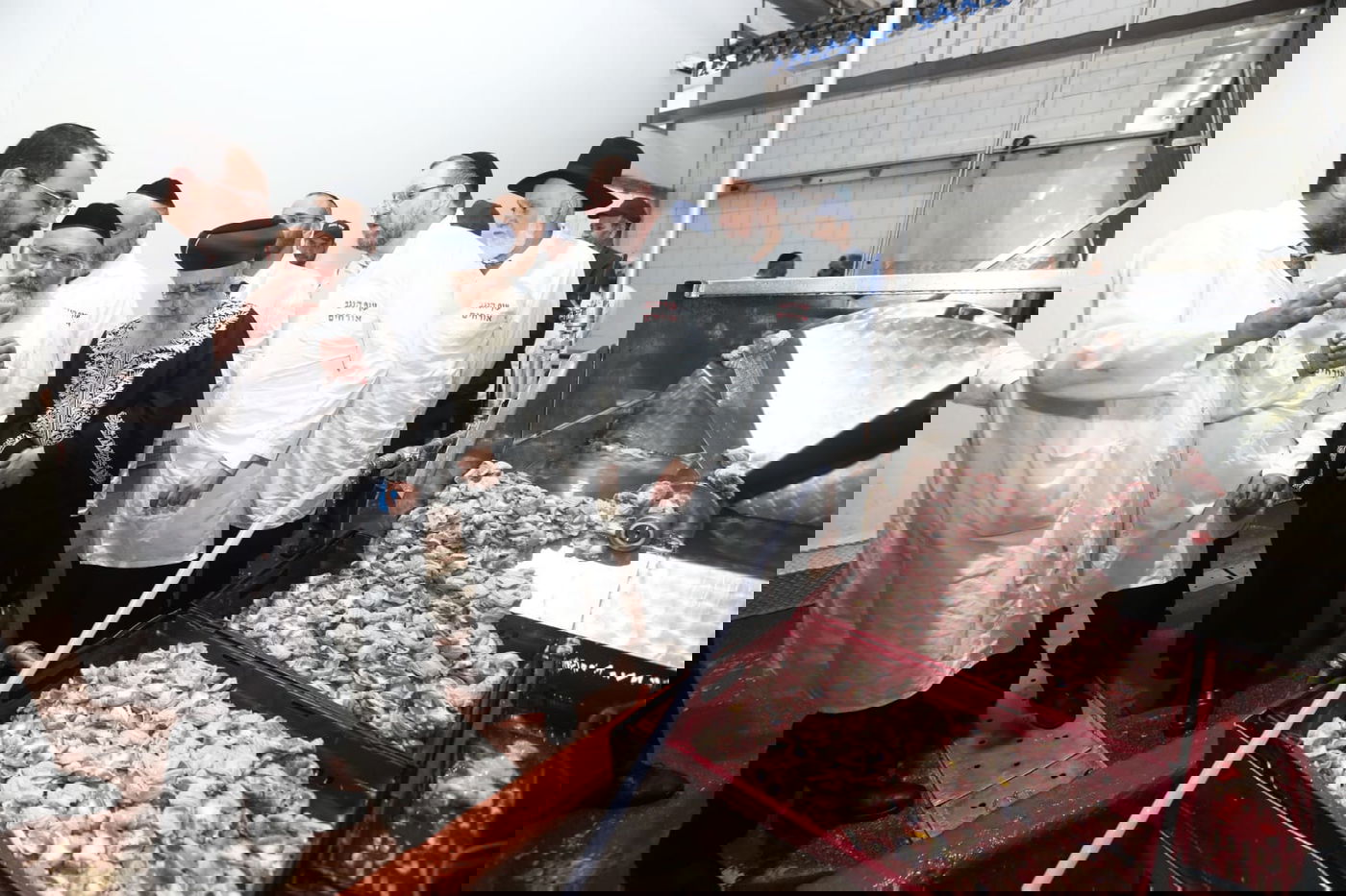 תיעוד: הביקור של הראשון לציון במשחטות