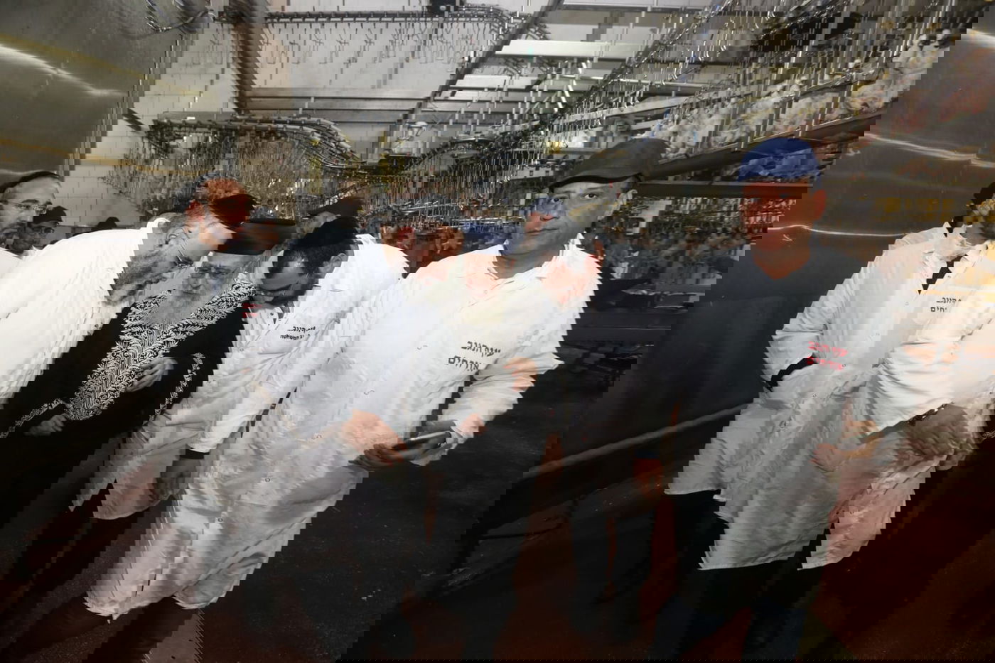 תיעוד: הביקור של הראשון לציון במשחטות