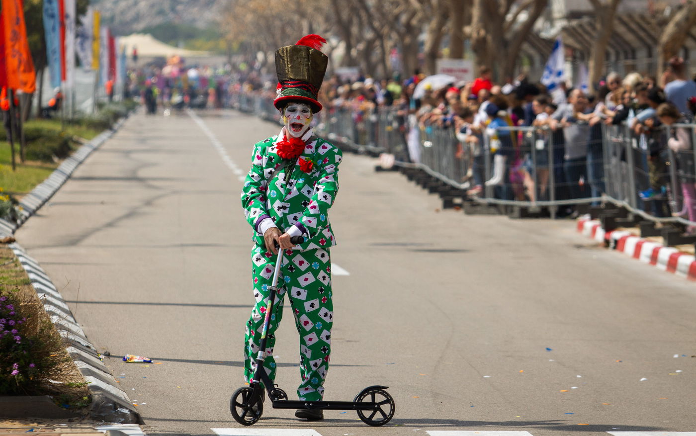 תהלוכת עד דלא ידע בנתניה, בשנה שעברה