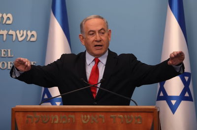 ההצהרה של נתניהו, הערב