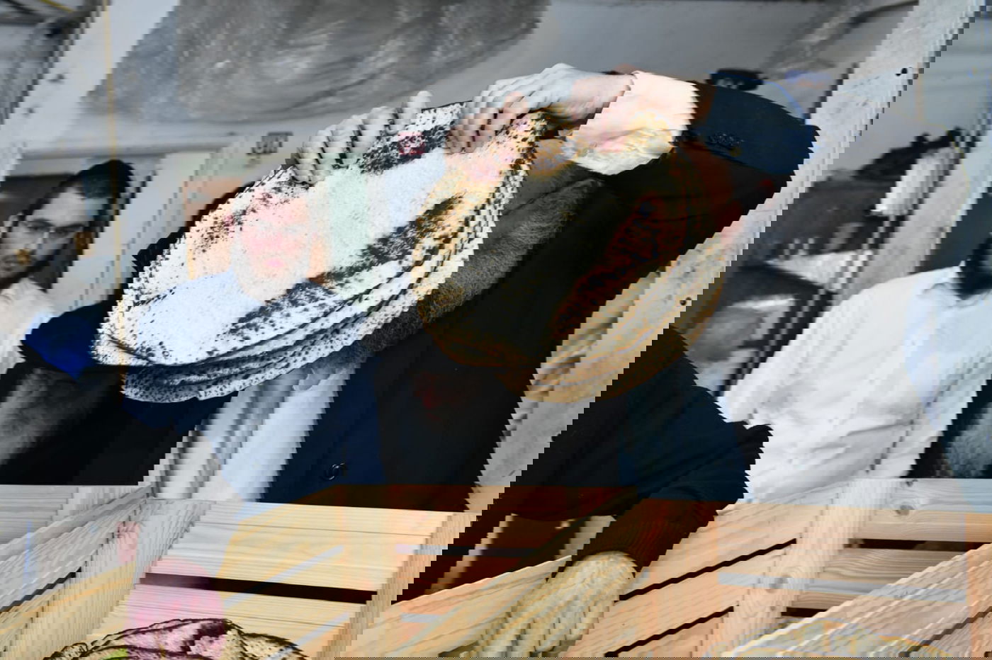 כך ה'חזונאישניקים' אופים מצות • תיעוד ענק