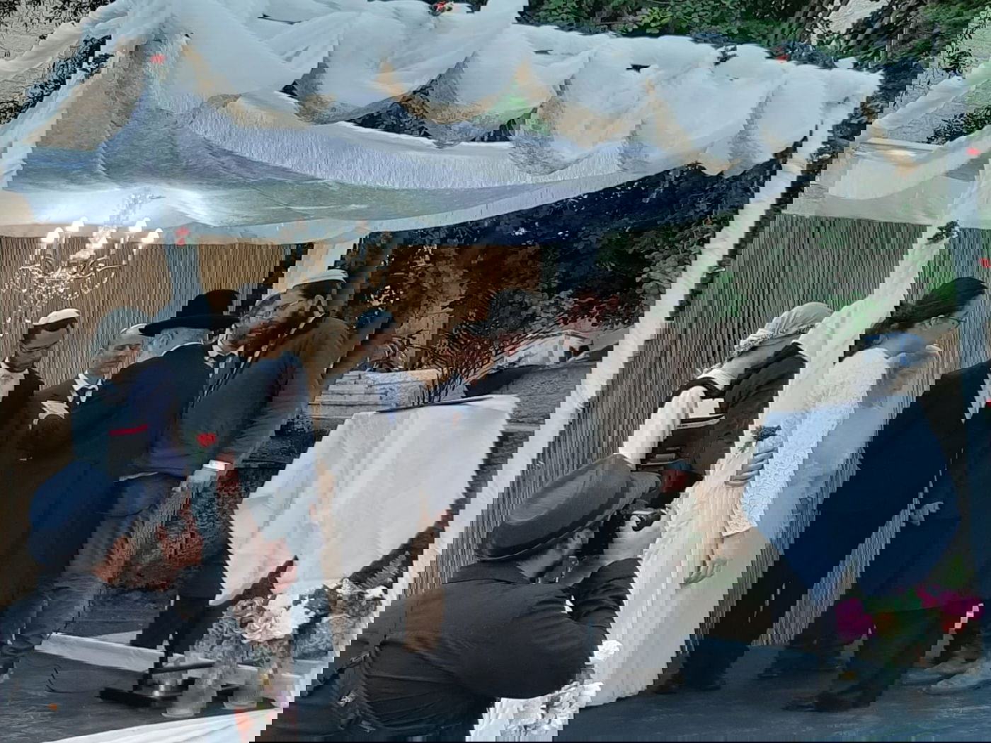 צפו ב"חתונת המרפסות" בישיבת מרכז הרב