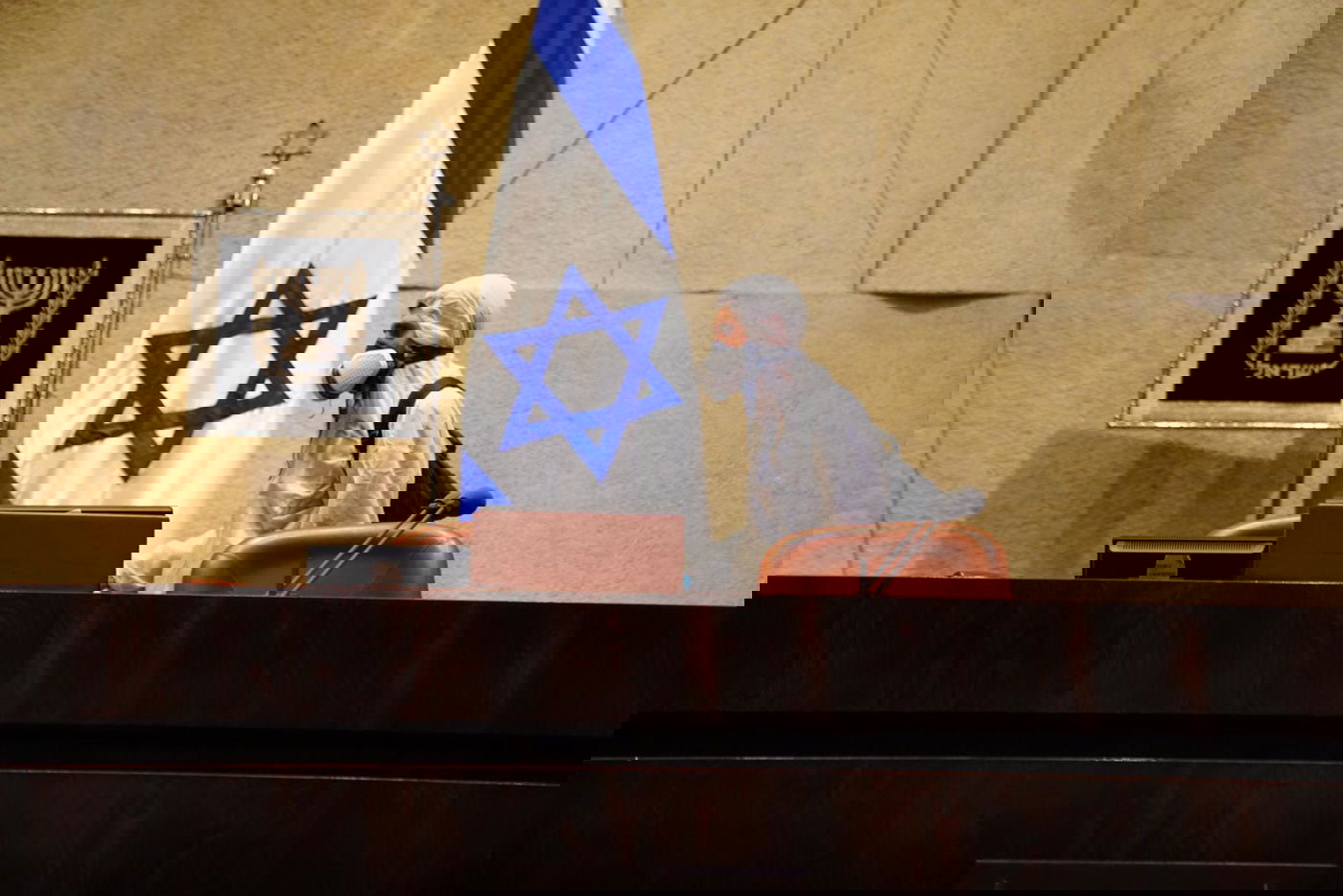 חיטוי מליאת הכנסת, אמש