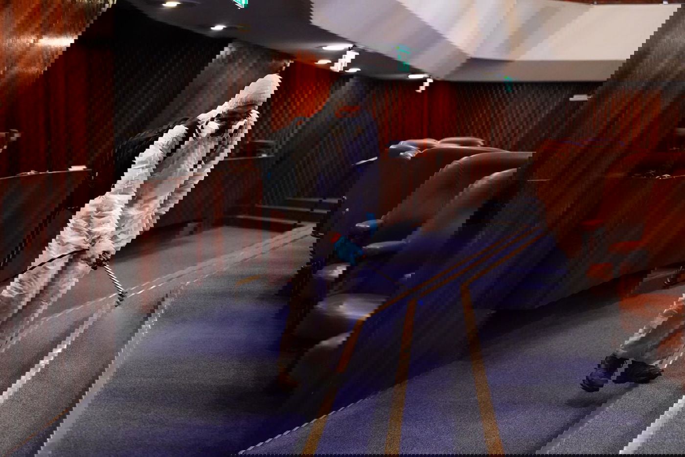 חיטוי מליאת הכנסת בקורונה