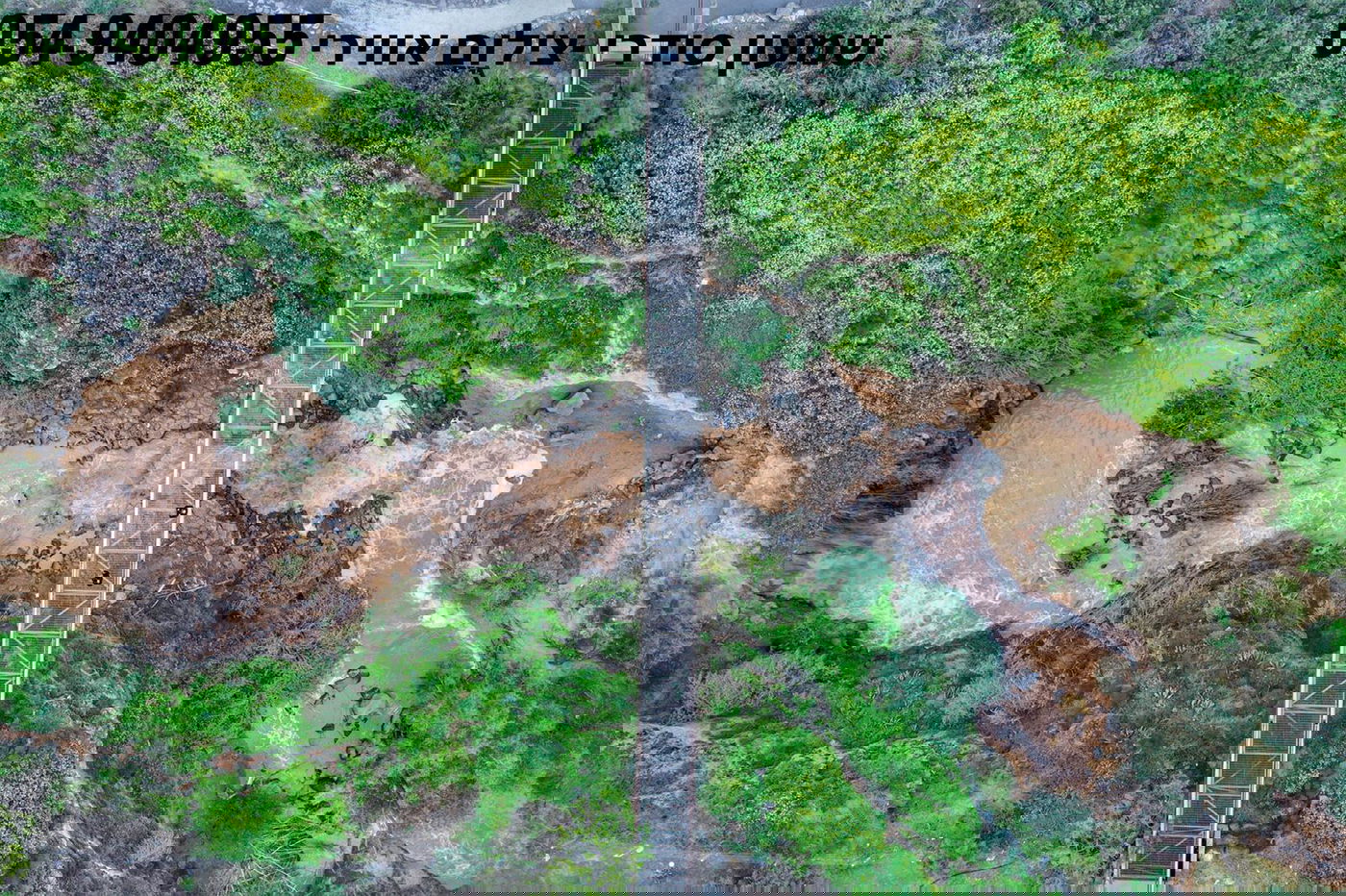 צפו בזרימה החזקה בנחל חרוד ליד בית שאן