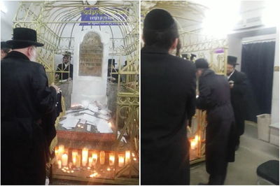 בגלל הקורונה: בודדים בהילולת רבי אלימלך מליז'ענסק