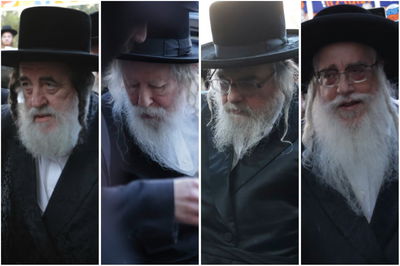 האדמו"רים מצאנז, מבעלזא, מגור ומיז'ניץ