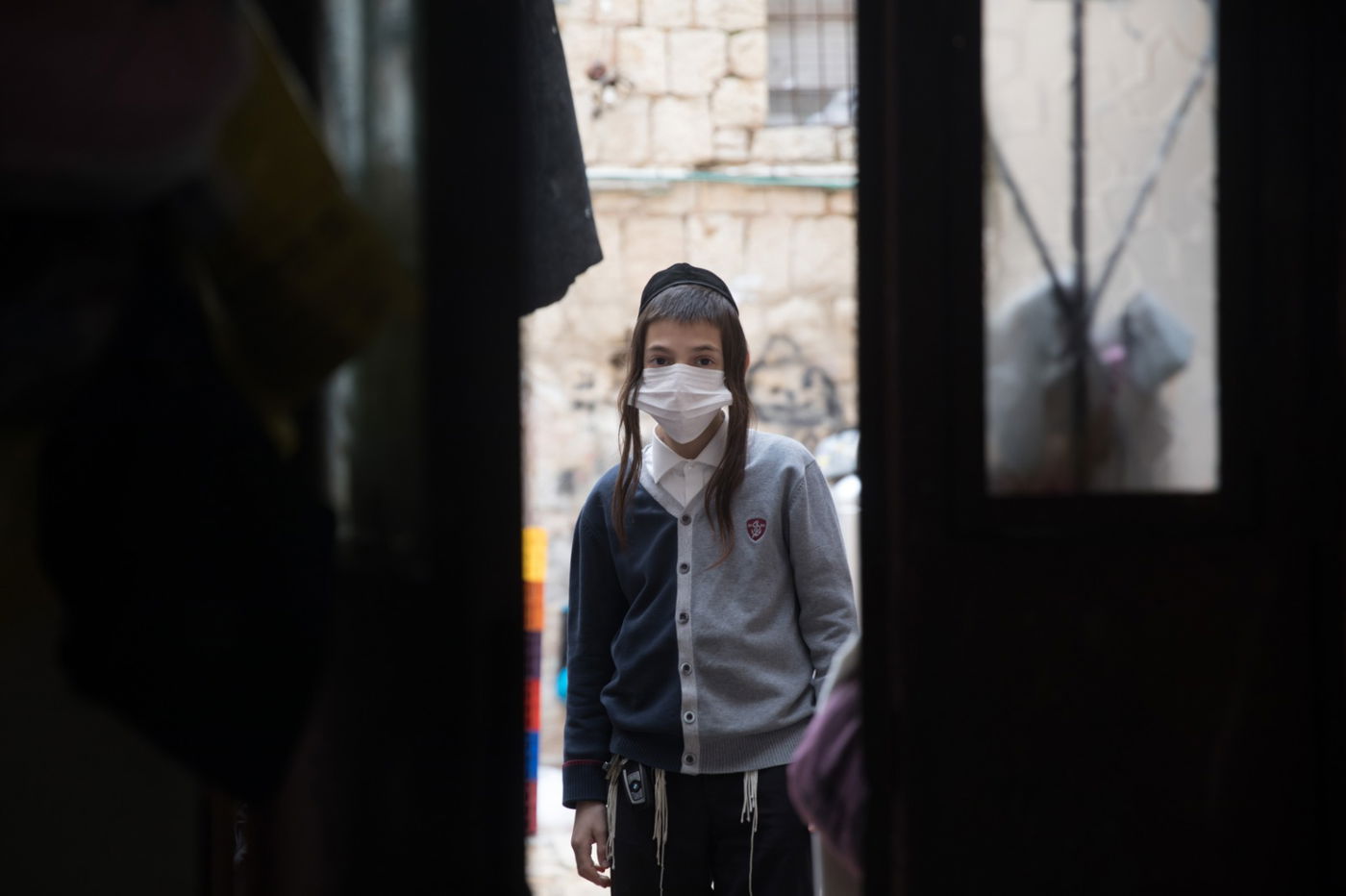 טרנד ילדי במאה שערים: מסכות נגד קורונה