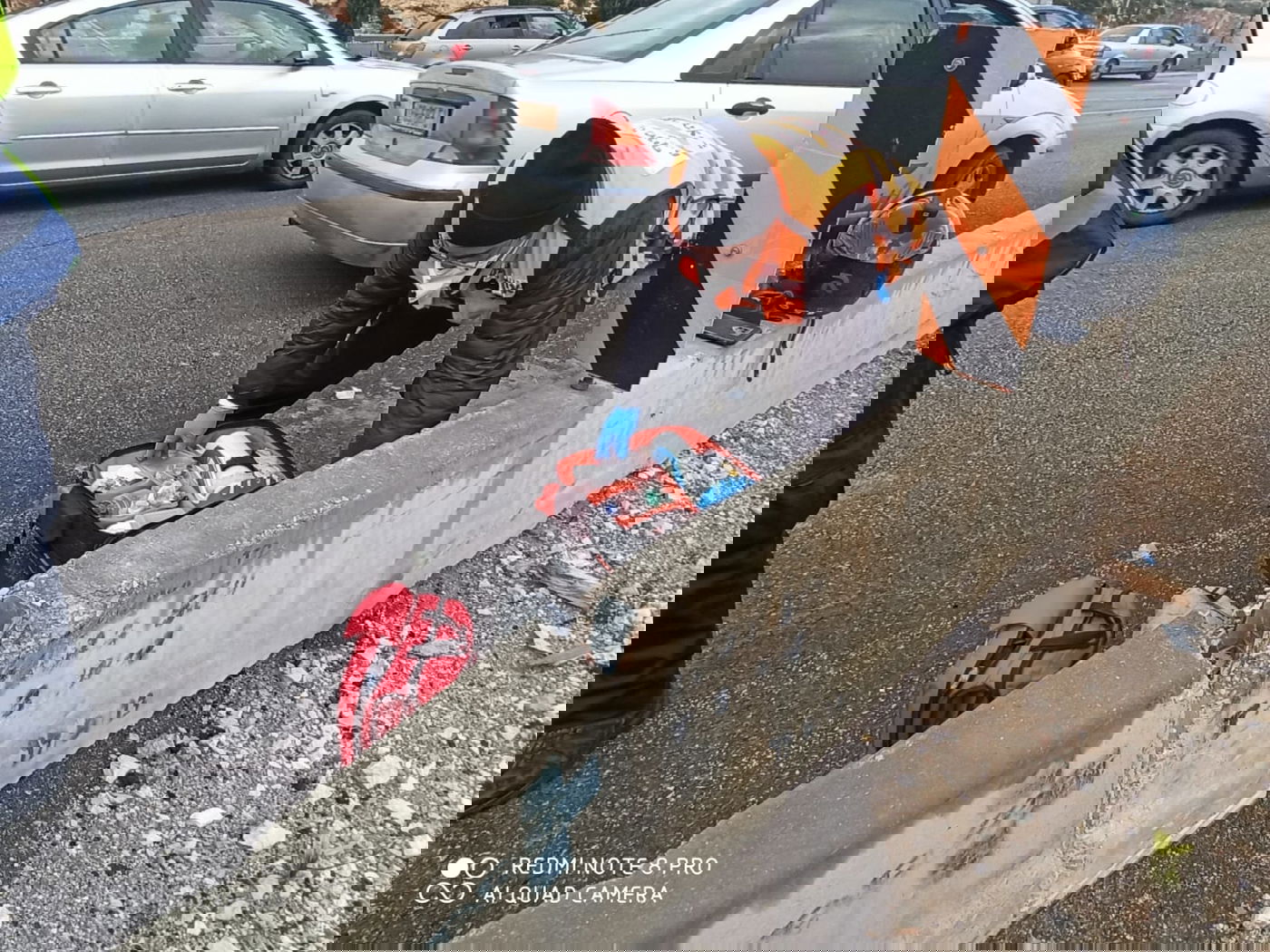 כביש 9: רכב התהפך בכניסה לרמת שלמה