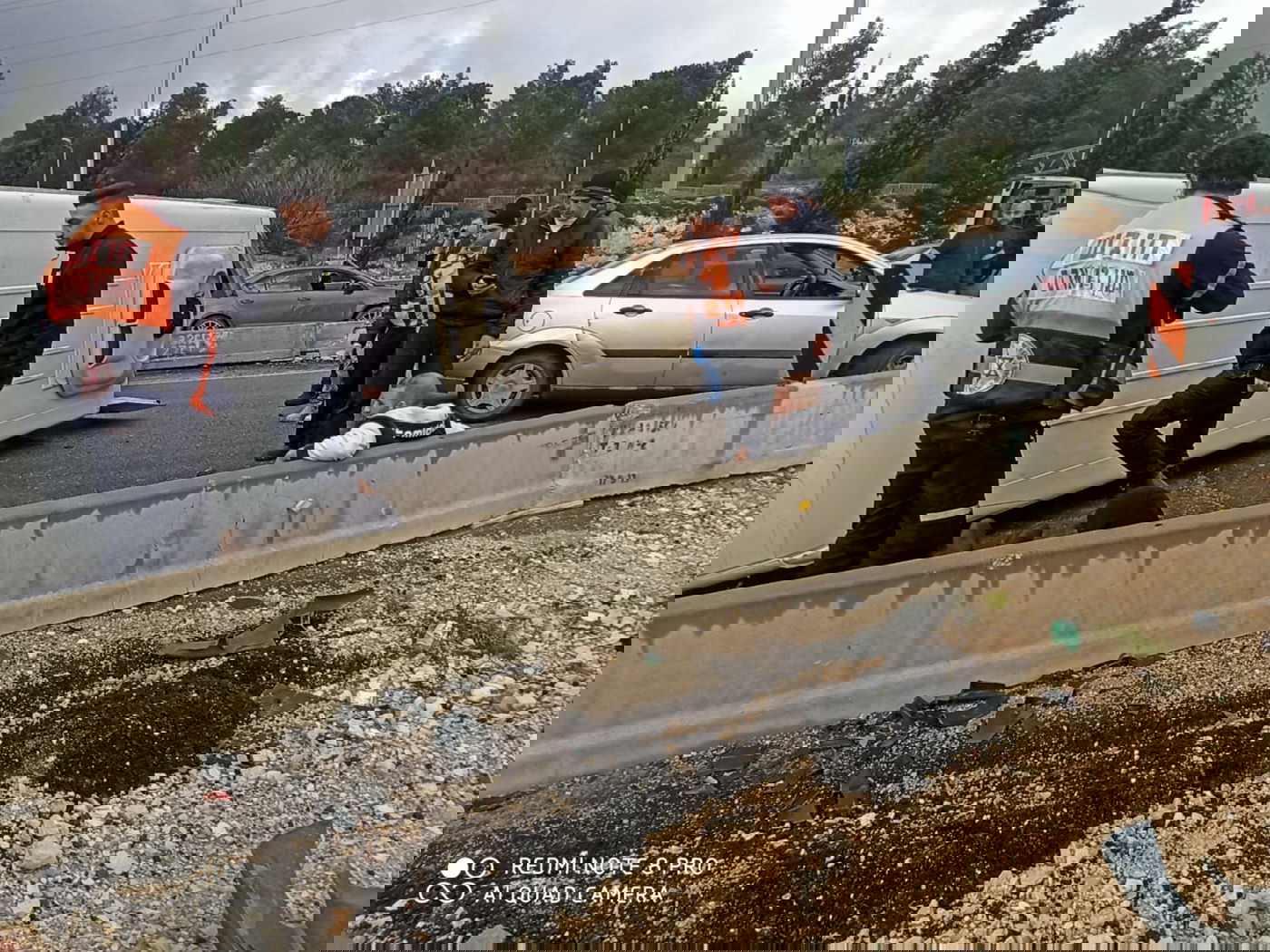 כביש 9: רכב התהפך בכניסה לרמת שלמה