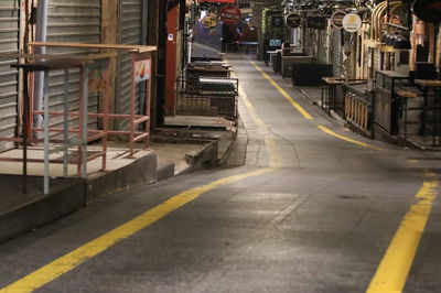 שוק מחנה יהודה, הלילה