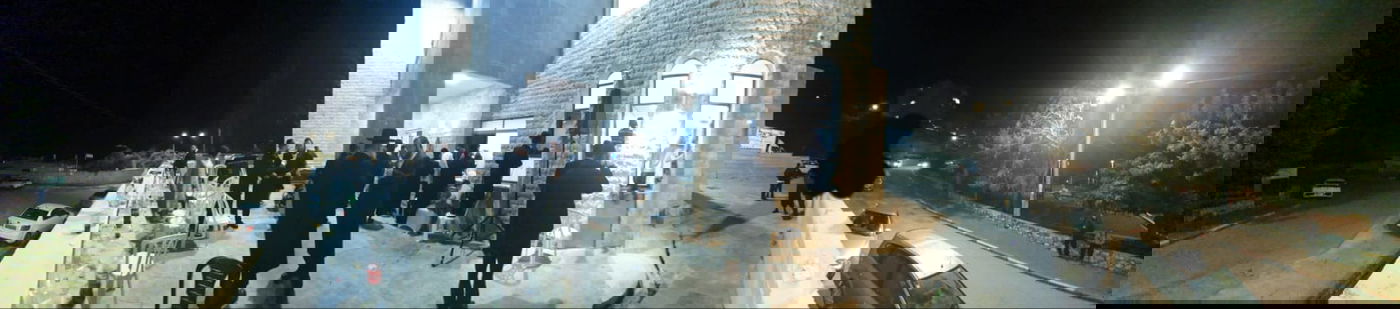 בית המדרש הפך לאולם; חדרו של האדמו"ר ל'חדר ייחוד'