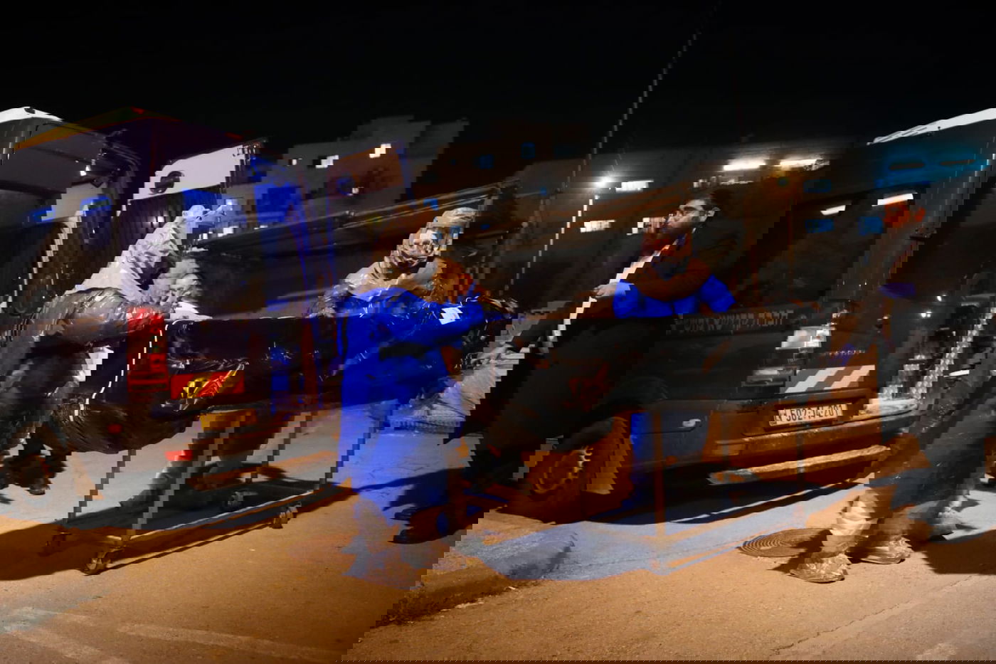 תיעוד מ'שמגר': מסע הלוויה של חולה 'קורונה'