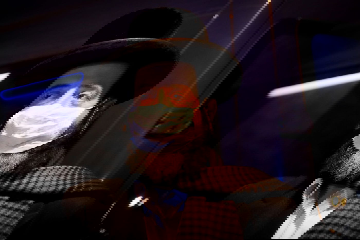 תיעוד מ'שמגר': מסע הלוויה של חולה 'קורונה'