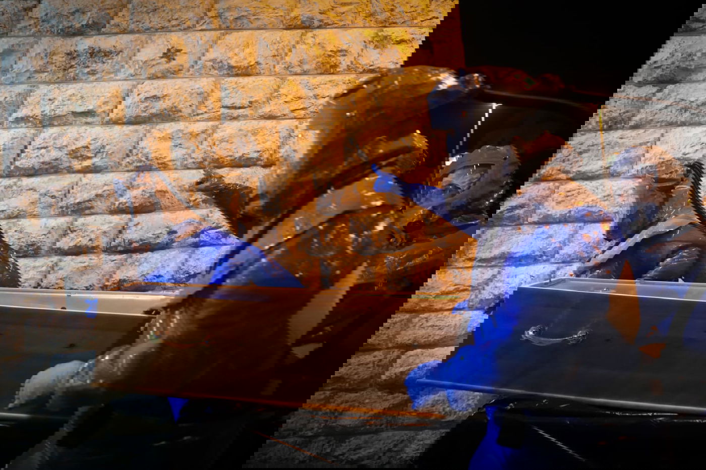 תיעוד מ'שמגר': מסע הלוויה של חולה 'קורונה'