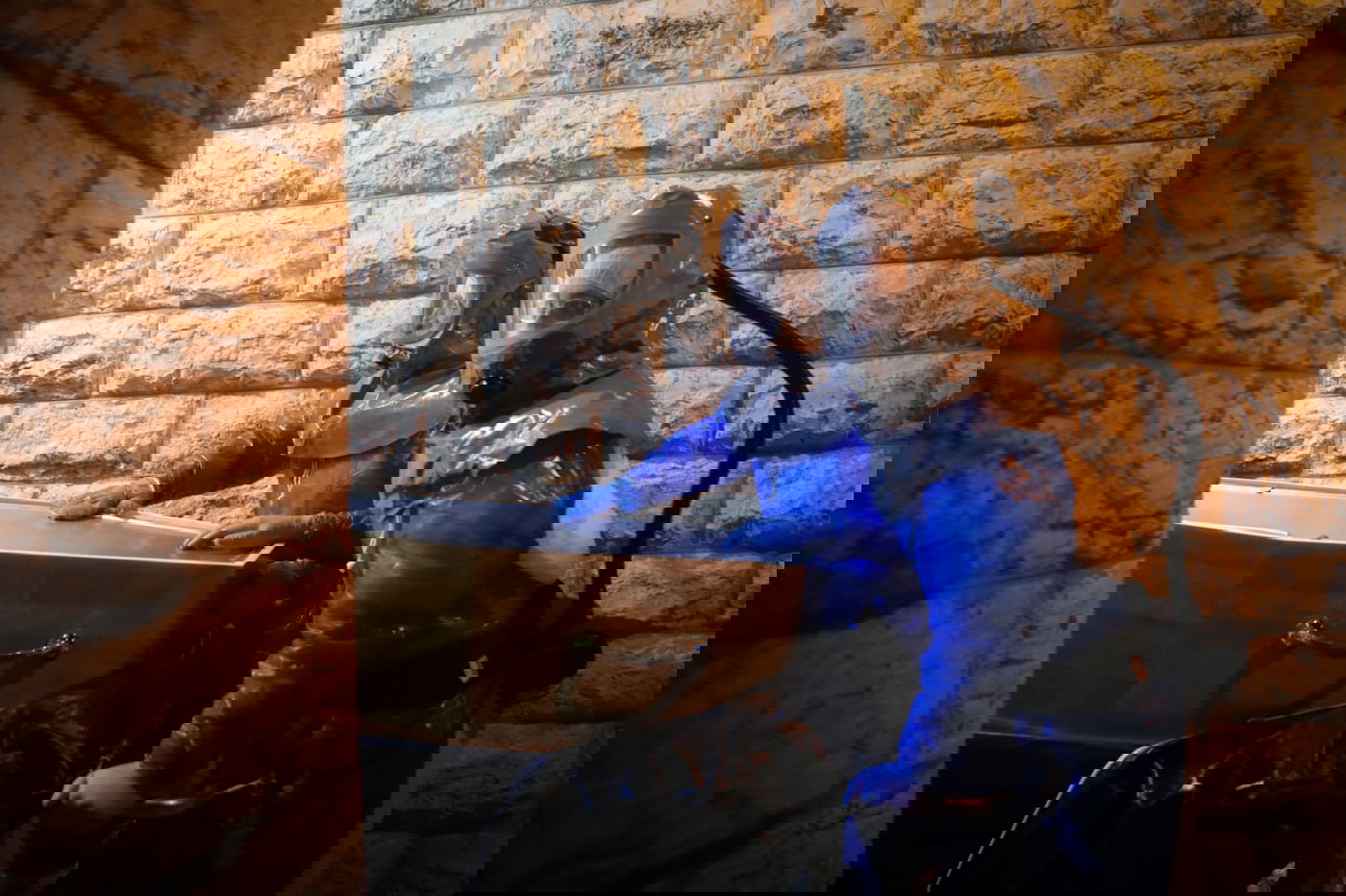 תיעוד מ'שמגר': מסע הלוויה של חולה 'קורונה'