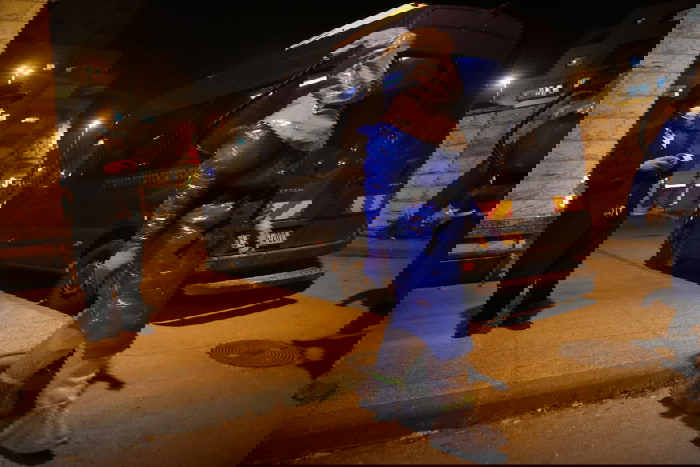 תיעוד מ'שמגר': מסע הלוויה של חולה 'קורונה'