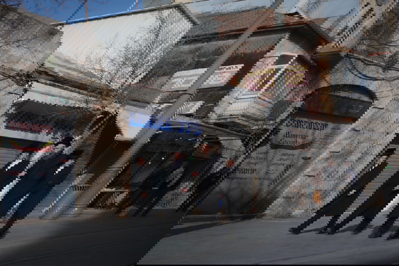 השוטרים הציבו מחסומים וסגרו את שוק מחנה יהודה