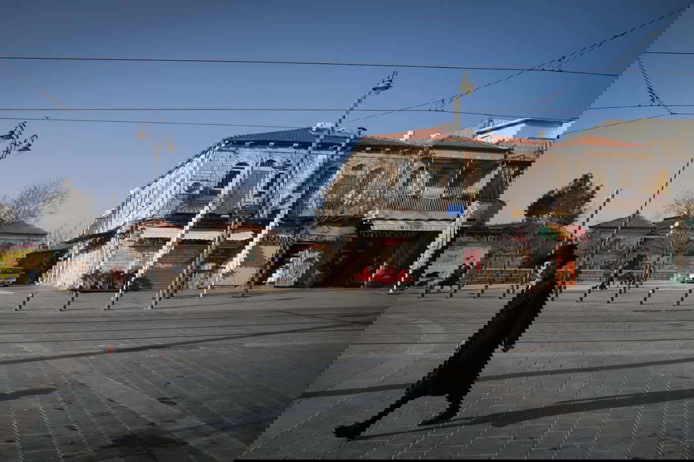 השוטרים הציבו מחסומים וסגרו את שוק מחנה יהודה